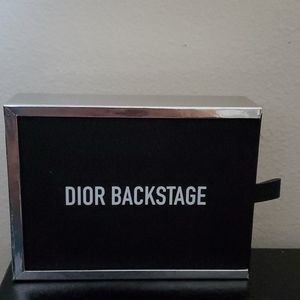 Dior backstage and light pink pouch